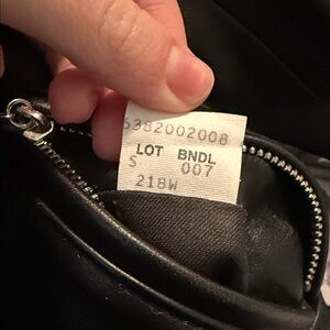 Elegant Black Leather Women's Bag